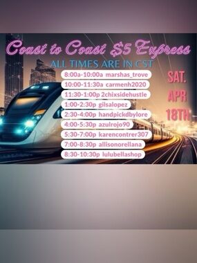 Coast to Coast Express Train 04/18/2026